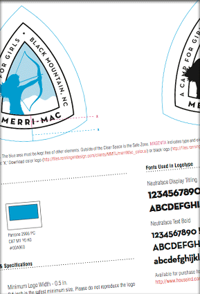Logo & Identity guidelines help you keep your brand consistent. We put one together with every logo we create.